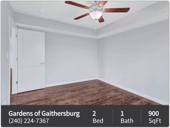 Beautiful grounds are waiting for you at Gardens of Gaithersburg Apart 1