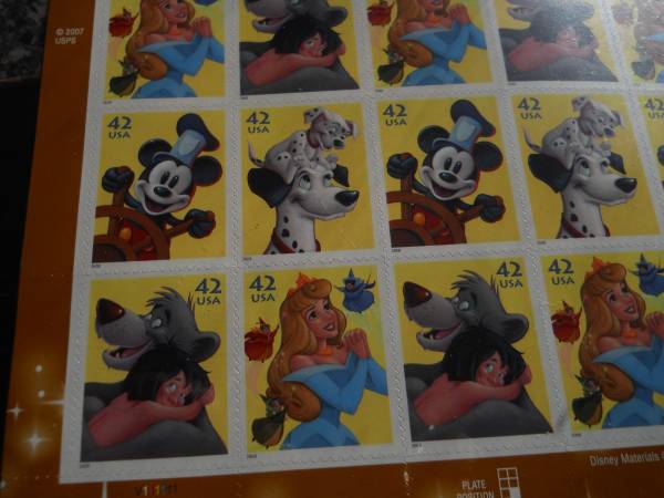 Disney stamps 1
