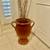 LARGE DECORATIVE MAROON VASE 2 thumbnail