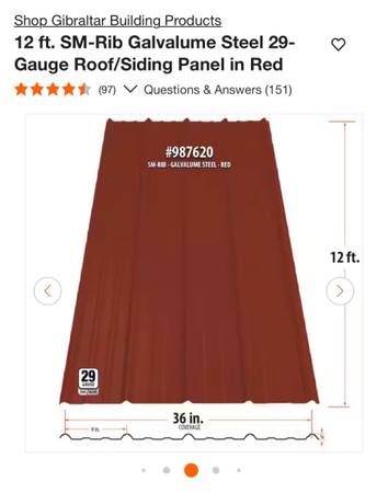 Steel roofing 1