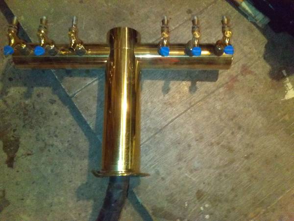 6 Tap Draft Beer Tap 1
