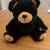 Small Soft and Plush Stuffed Black Bear Animal Toy for Baby Toddler 1 thumbnail