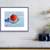 Red Apple on a Plate - Customize the Print to Your Taste 2 thumbnail