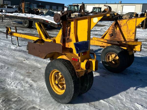 Heavy Duty Utility Trailer Telecom Cable Laying Construction Equipment 1