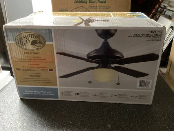 New  Hampton Bay Ceiling Fan 1