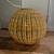 Rattan / Wicker Pendant Globe Lamp 4 thumbnail