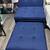 Blue sofa bed 2 thumbnail