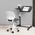 BLACK FRIDAY SALES! Homy Casa · Carnation Grey Office Chair 2 thumbnail