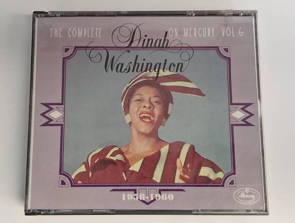 Dinah Washington on Mercury Vol 6 CD's 1958-1960 1