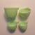 Jadeite Measuring Cups Vintage Jeanette Glass  In brilliant shape 2 thumbnail