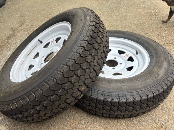 Trailer wheels and tires 1