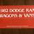 1982 Dodge Ram Van / Wagon Owner's & Service Manuals 4 thumbnail