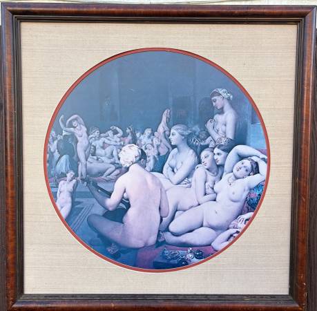 “Turkish Bath” by Jean-Auguste Dominique Ingres 1