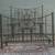 Full sz.Antique  wrought iron bedframe 1 thumbnail