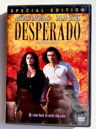 Desperado DVD (1995) Antonio Banderas, Salma Hayek - $8 (Bethesda)634708159777291227