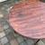 Vintage Samsonite folding card table with faux walnut vinyl top A209 12 thumbnail