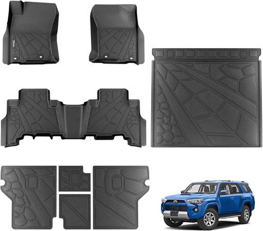KARPAL Floor Mats & Cargo Mats for 2013-2024 Toyota 4Runner (Only Fit 1