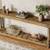 6FT. NATURAL RUSTIC SOLID WOOD CONSOLE TABLE - ALLNEW 4 thumbnail