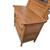 American Antique Oak  Dresser  4 Drawer Vanity with Carved Mirror 5 thumbnail