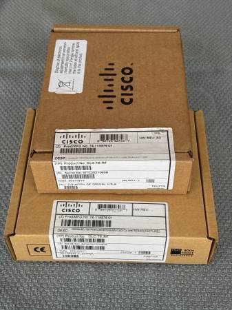 2 x NIB Cisco GLC-TE-RF 1GbE SFP transceiver modules 1