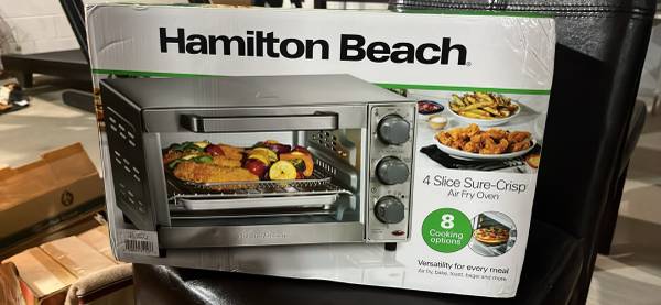 Hamilton Beach air fry oven 1
