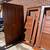 SOLID OAK 1920'S LAVATORY STALL 2 DOOR OLD SCHOOLHOUSE 2 thumbnail