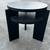 Black small round two tier end tables 1 thumbnail
