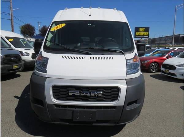 2021 Ram ProMaster Cargo Van 2500, techo alto, 3D. ESPECIALIZADOS EN CRÉDITOS BUENOS/MALOS - $24,995 (+ West Motorsports Inc)63442457982979121