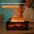 3D Flame Fireplace Aroma Diffuser with Remote Control 3 thumbnail