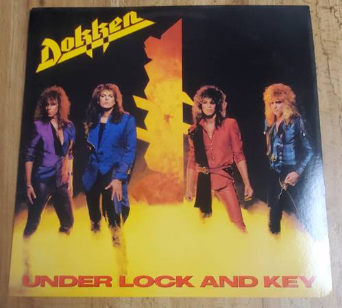 Dokken Under Lock And Key LP Record Elektra 60458-1 - cds / dvds