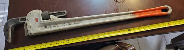 Reed Mfg. Co. ARW36 Aluminum pipe wrench 1