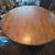 Solid Oak table with lief and 4 chairs 1 thumbnail