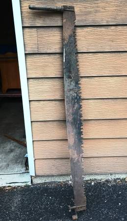LOGGING LUMBERJACK CROSSCUT BLADE SAW 1