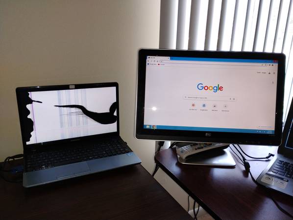 HP 20" monitor 1