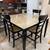 Solid Wood Counter Height Dining Table & 4 Chairs 3 thumbnail