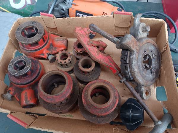 Ridgid pipe threader dies 1