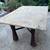 Heavy natural stone outdoor table 1 thumbnail