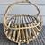 Rustic Primitive Twig and Branch Basket Magazine Towel Holder 1 thumbnail