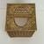Hollywood Regency Mid-Century Gold Toned Square Tissue Box Cover 6 thumbnail