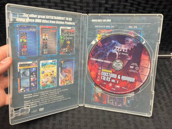 Kadokawa Mystery & Horror Tales Vol. 3 (DVD, 2005) - $25 (Manassas)63471145763969123