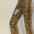 Women's "Misdemeanor" Designer Silver Metallic Sequin Pants 12 thumbnail