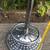 Granite round bar height table with stainless steel base 10 thumbnail