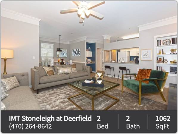 $1,630 / 2br - 1062ft2 - Bright, clean, newly remodeled and ready for you! Tour today! (Alpharetta)63964398342659122