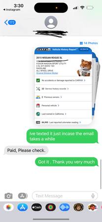 FULL CARFAX REPORTS - $10 (fremont / union city / newark)63654701391235122