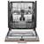 24 Inch Fully Integrated Panel Ready Dishwasher with 12 Place Setting 2 thumbnail