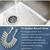 Kitchen Sink Sprayer, Faucet Spray Head Replacement with 79” Recoil Ho 5 thumbnail