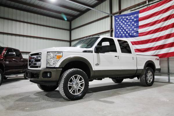 2016 FORD F250 KING RANCH 4X4 DIESEL NAV ROOF FOX SHOCKS NEW 35"NITTOS 1