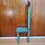 Modern Rustic Carved Wood Sunflower Clothespin Accent Stool/Stand 5 thumbnail