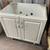 30" White Bathroom Vanity Solid Wood No Sink No Top Used Good Cond 3 thumbnail