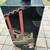 Vintage Asian influence lacquered wood art pedestal A186 5 thumbnail